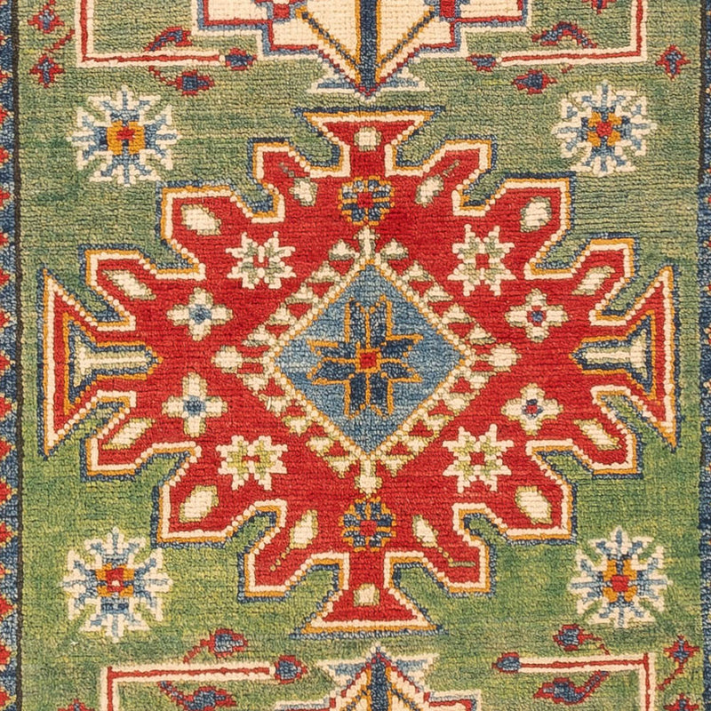 Loper Ziegler Tapijt - Kazak - 192 x 83 cm - groen
