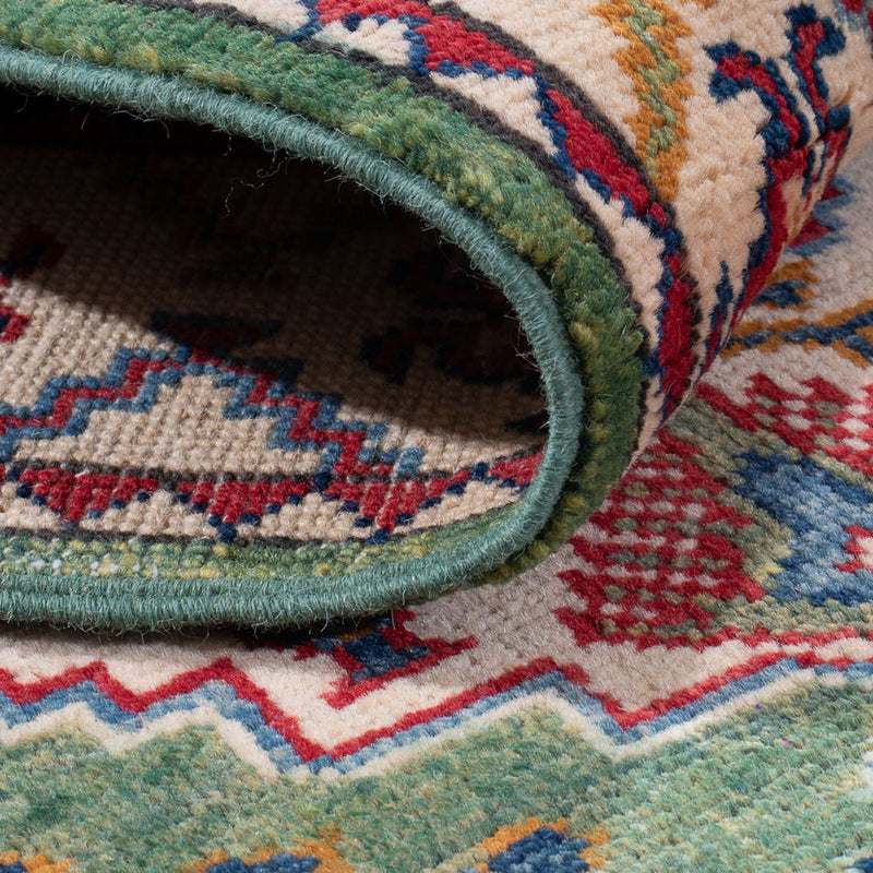 Loper Ziegler Tapijt - Kazak - 192 x 83 cm - groen