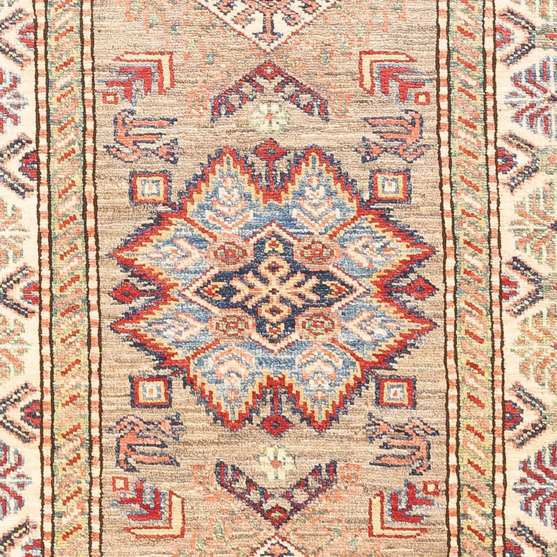 Loper Ziegler Tapijt - Kazak - 194 x 74 cm - beige