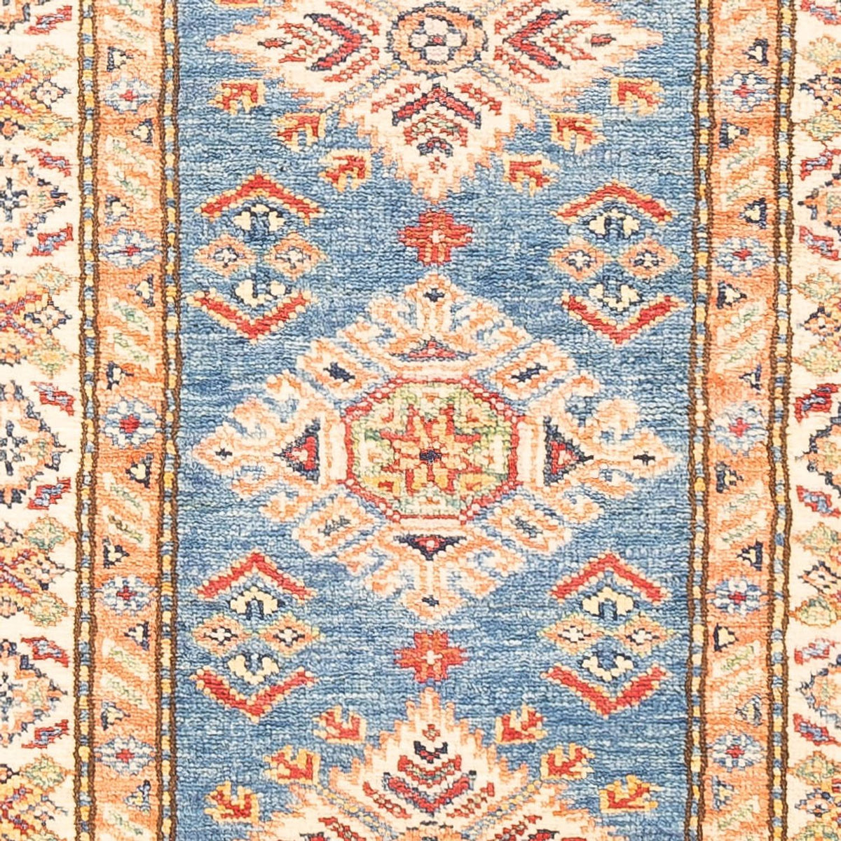 Loper Ziegler Tapijt - Kazak - 177 x 61 cm - lichtblauw