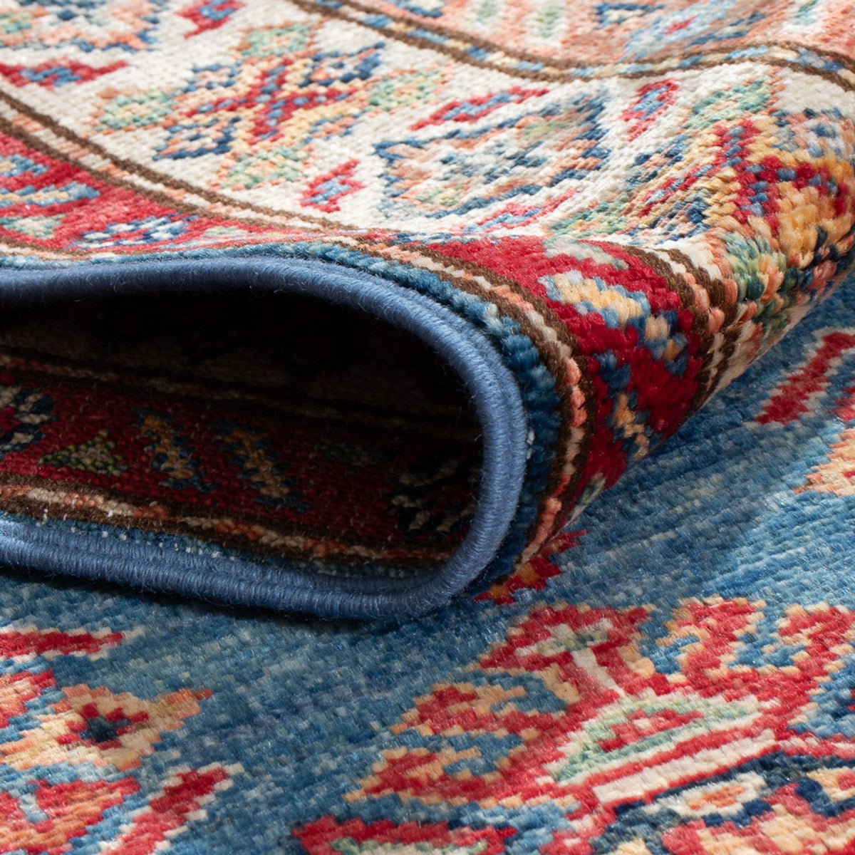 Loper Ziegler Tapijt - Kazak - 177 x 61 cm - lichtblauw