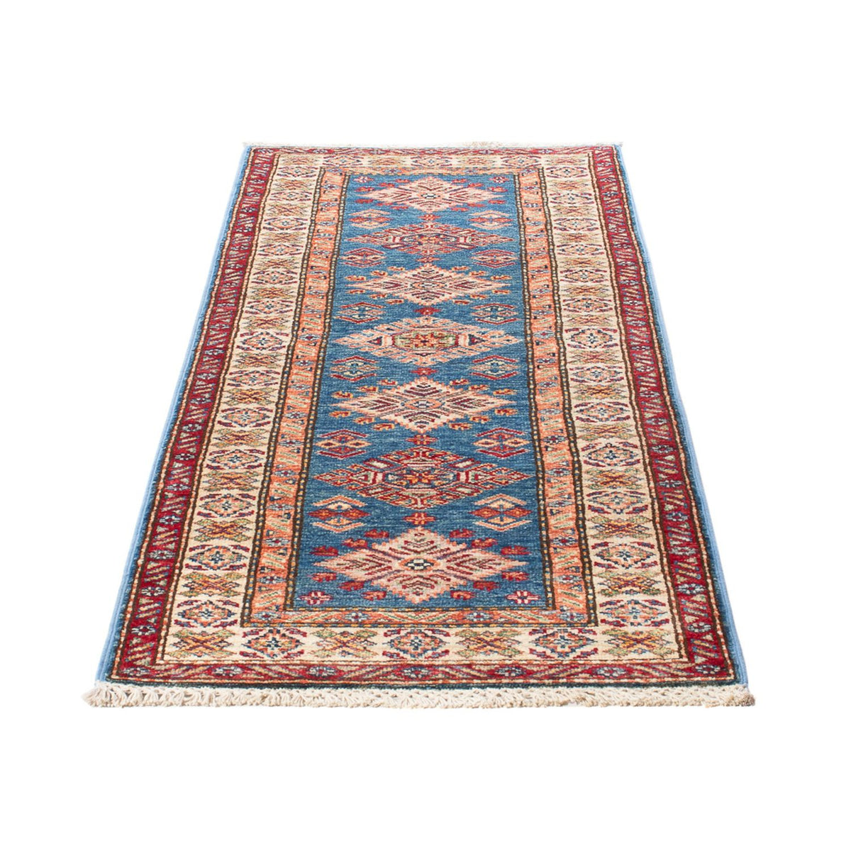 Loper Ziegler Tapijt - Kazak - 177 x 61 cm - lichtblauw