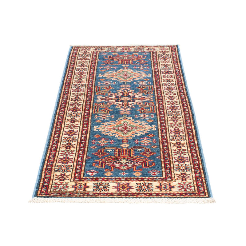 Loper Ziegler Tapijt - Kazak - 188 x 61 cm - blauw