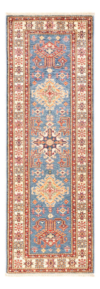 Loper Ziegler Tapijt - Kazak - 189 x 63 cm - blauw