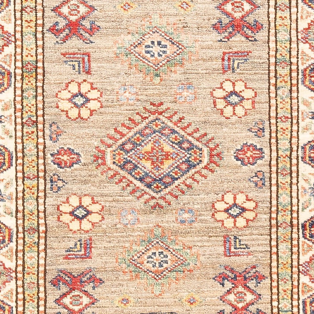 Loper Ziegler Tapijt - Kazak - 174 x 58 cm - beige
