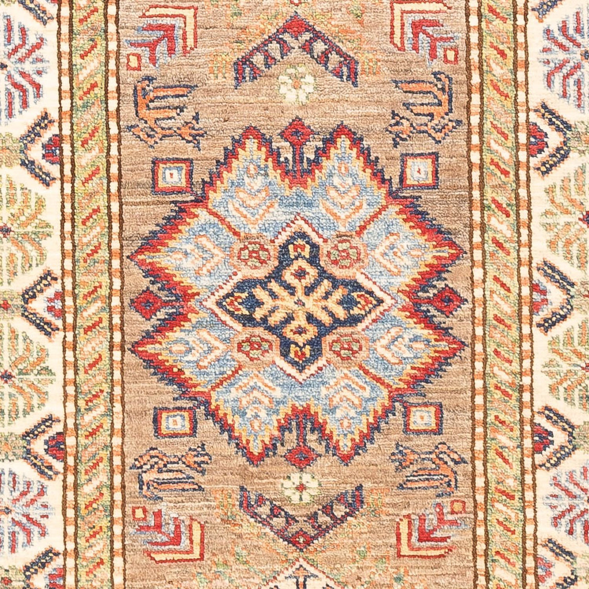 Loper Ziegler Tapijt - Kazak - 201 x 72 cm - beige