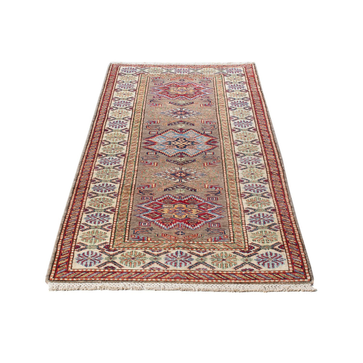 Loper Ziegler Tapijt - Kazak - 201 x 72 cm - beige