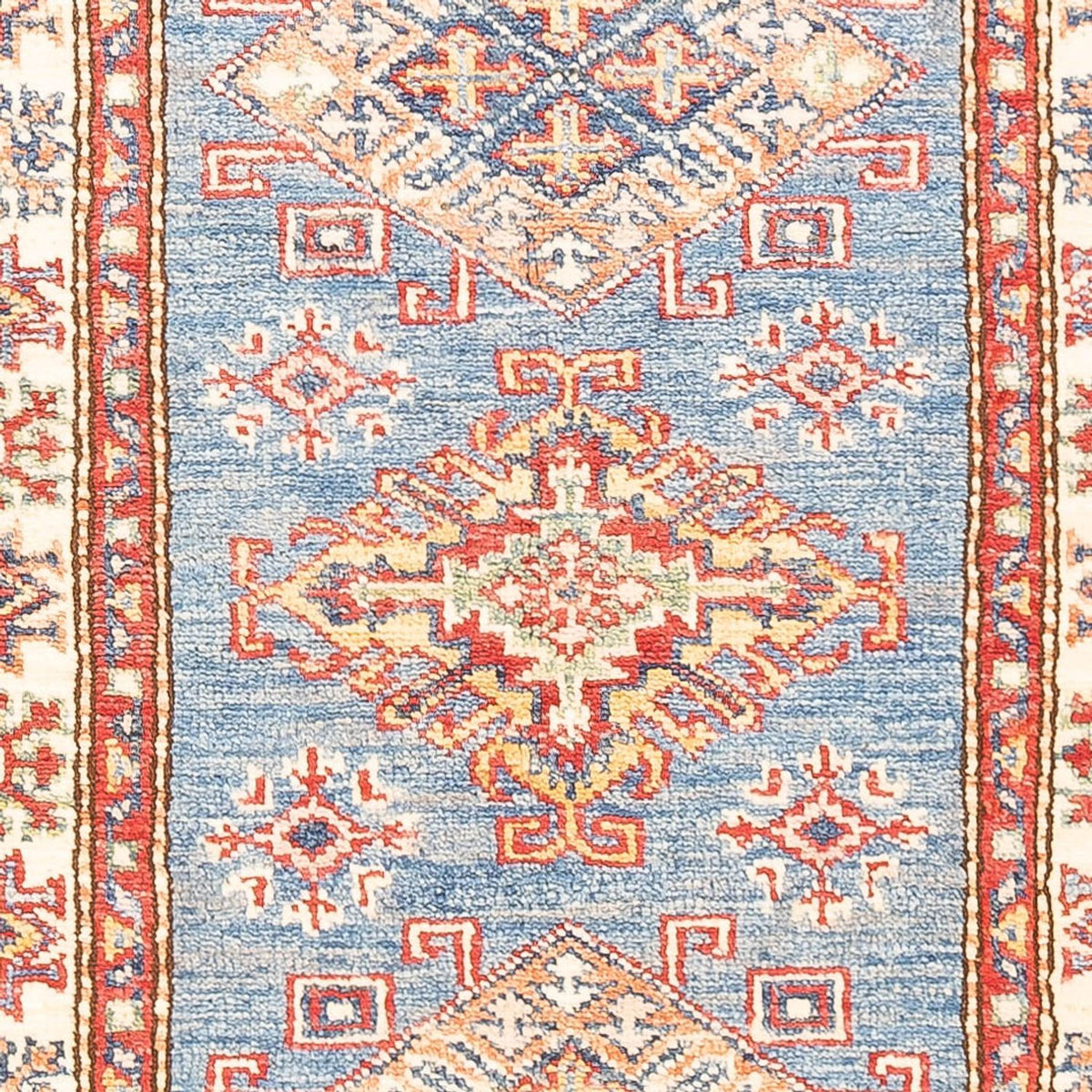 Loper Ziegler Tapijt - Kazak - 185 x 61 cm - lichtblauw