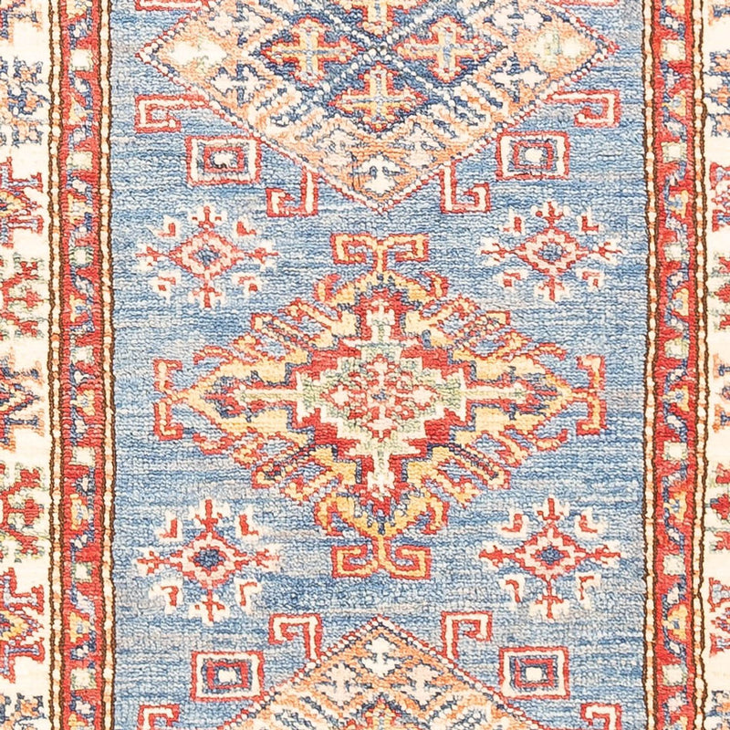 Loper Ziegler Tapijt - Kazak - 185 x 61 cm - lichtblauw