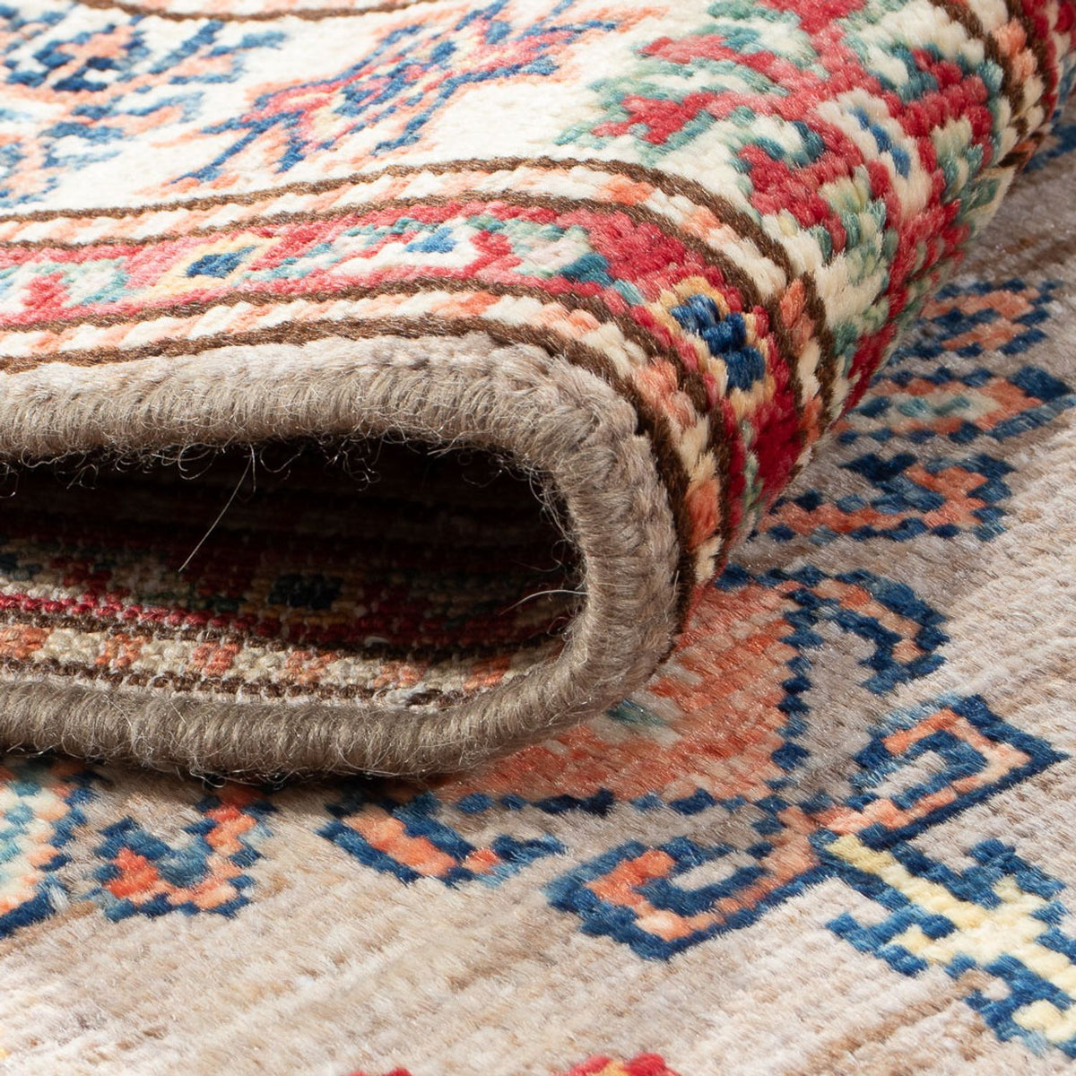 Loper Ziegler Tapijt - Kazak - 190 x 57 cm - beige