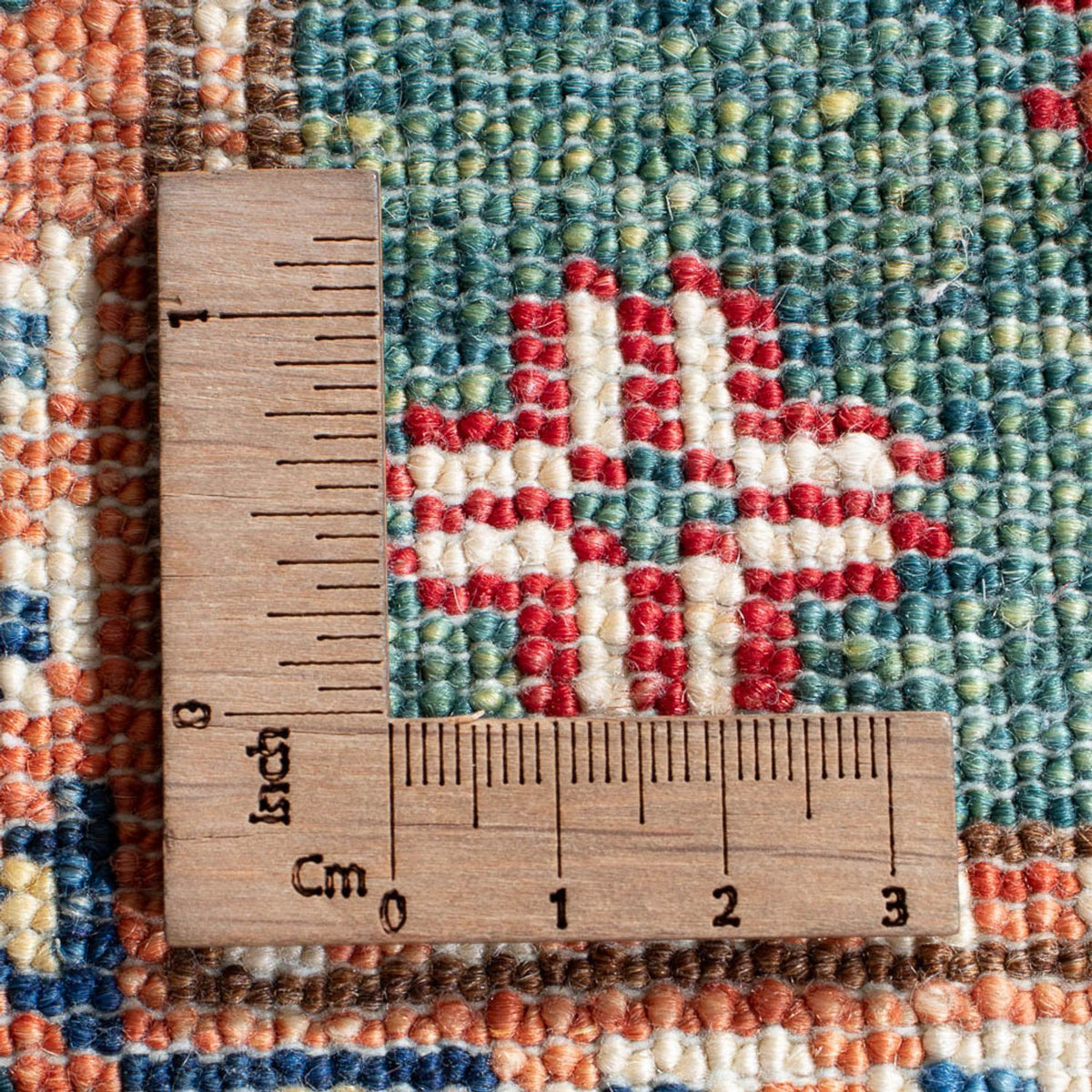 Loper Ziegler Tapijt - Kazak - 185 x 61 cm - lichtgroen