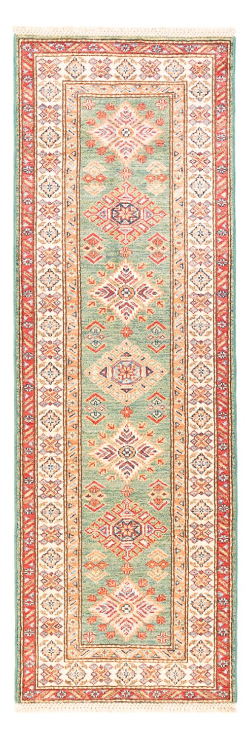 Loper Ziegler Tapijt - Kazak - 184 x 59 cm - lichtgroen
