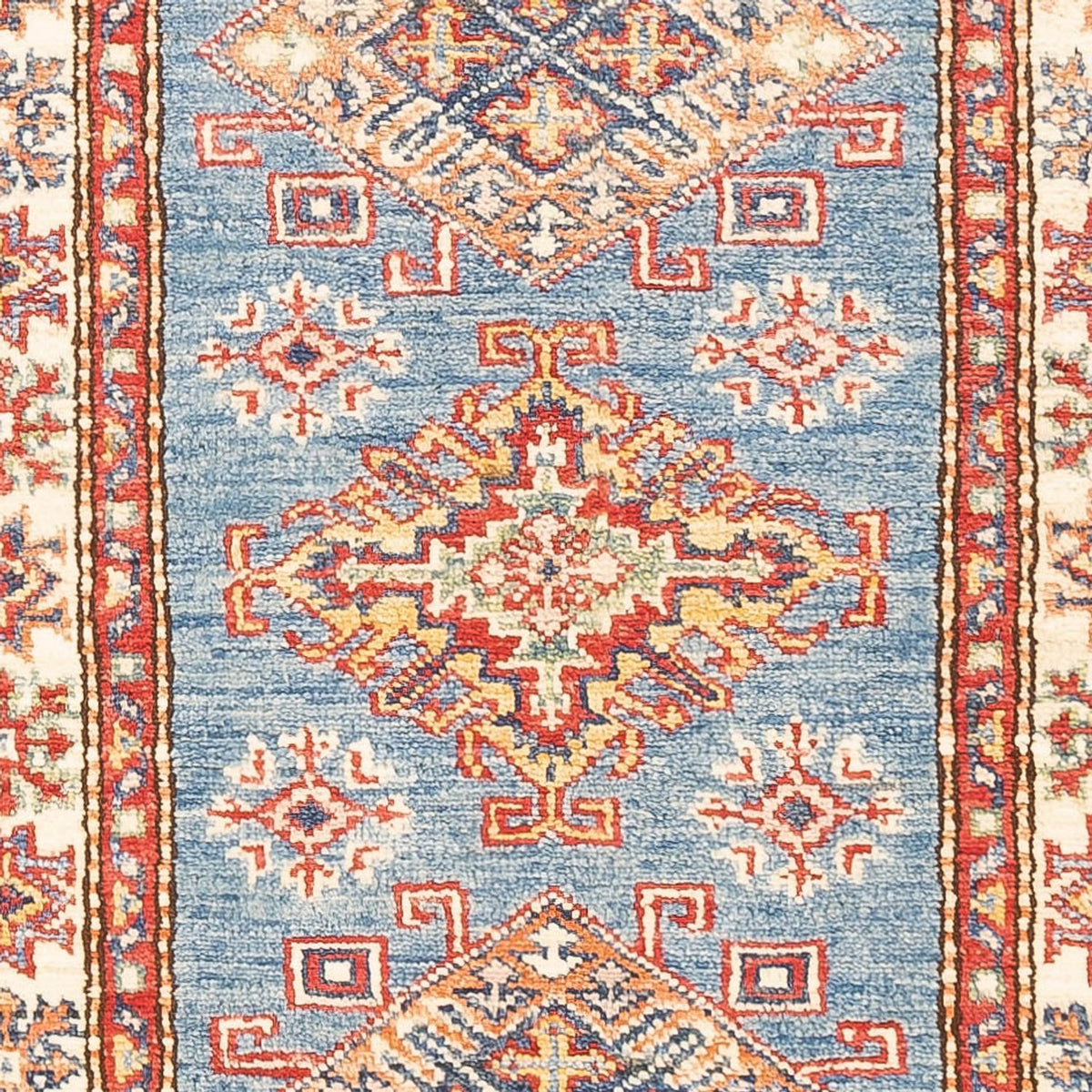 Loper Ziegler Tapijt - Kazak - 185 x 60 cm - lichtblauw