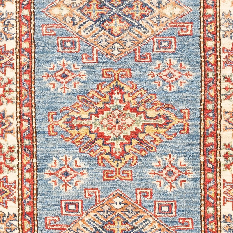 Loper Ziegler Tapijt - Kazak - 185 x 60 cm - lichtblauw