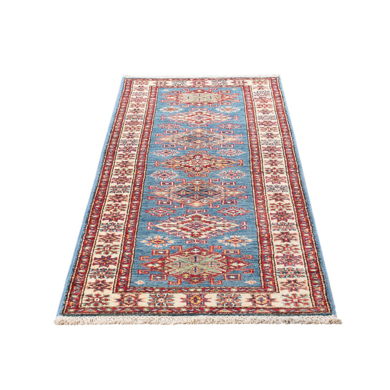 Loper Ziegler Tapijt - Kazak - 185 x 60 cm - lichtblauw