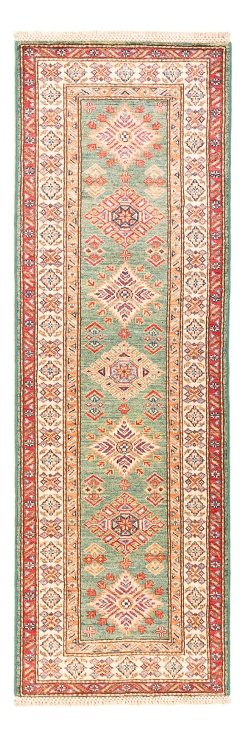 Loper Ziegler Tapijt - Kazak - 185 x 60 cm - lichtgroen