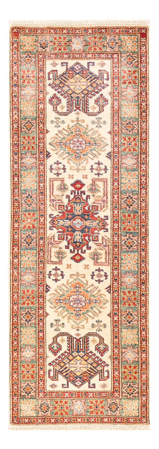 Loper Ziegler Tapijt - Kazak - 204 x 73 cm - beige