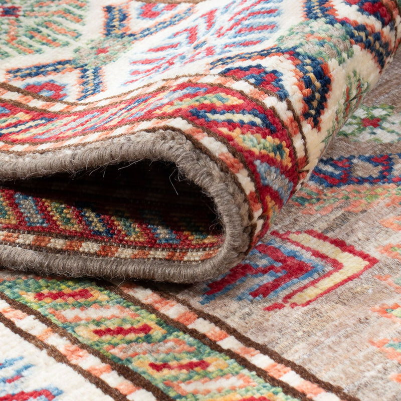 Loper Ziegler Tapijt - Kazak - 203 x 72 cm - beige