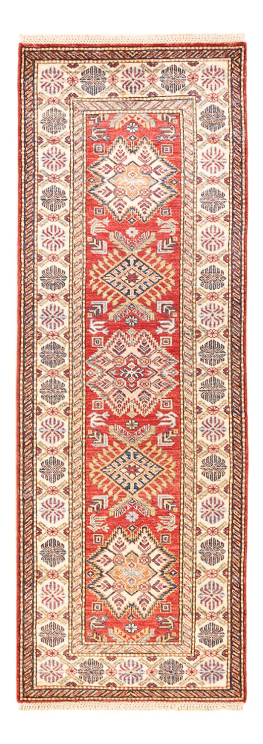Loper Ziegler Tapijt - Kazak - 207 x 73 cm - rood