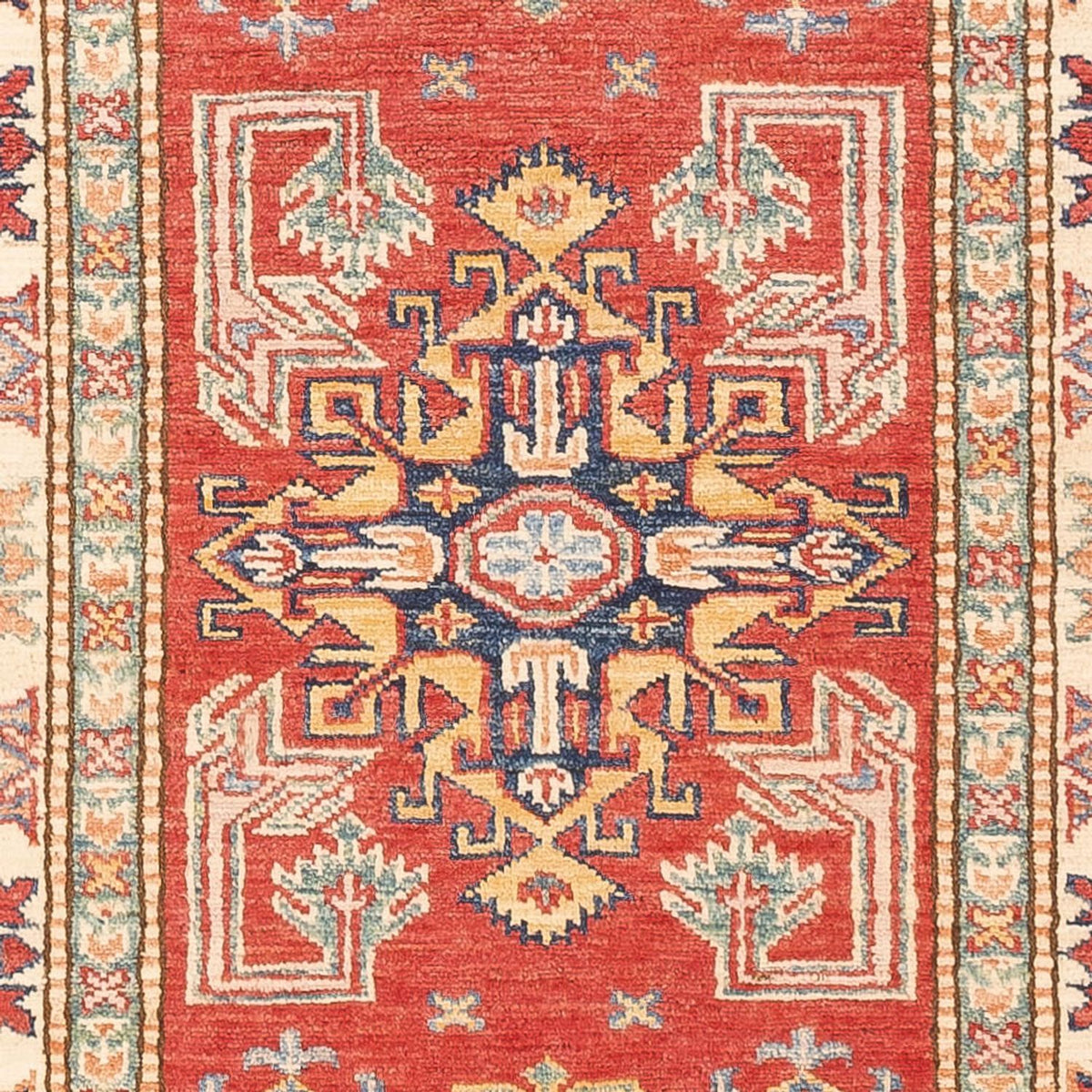 Loper Ziegler Tapijt - Kazak - 190 x 73 cm - licht rood