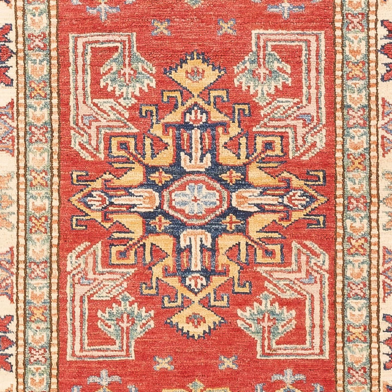 Loper Ziegler Tapijt - Kazak - 190 x 73 cm - licht rood