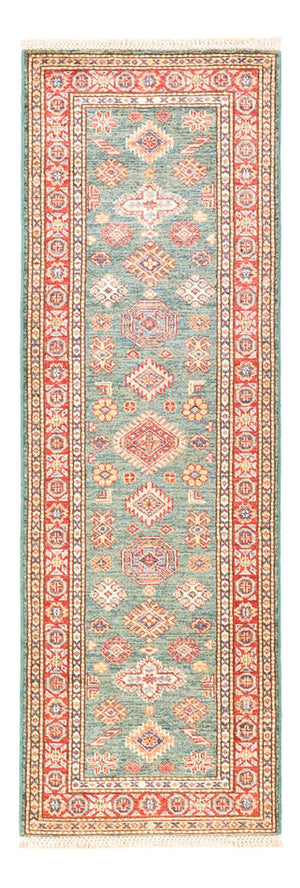 Loper Ziegler Tapijt - Kazak - 188 x 61 cm - lichtgroen