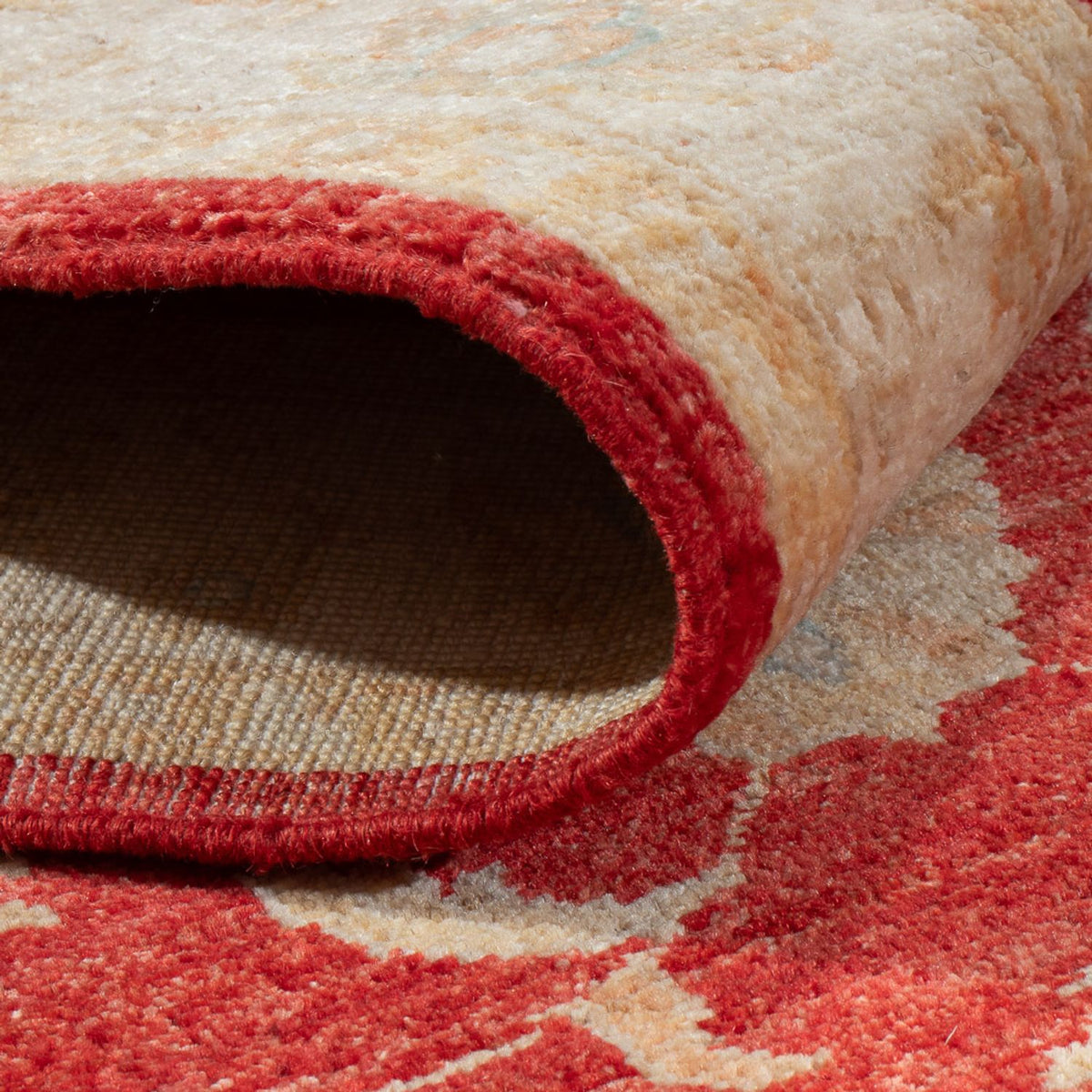 Loper Ziegler tapijt - 199 x 75 cm - rood