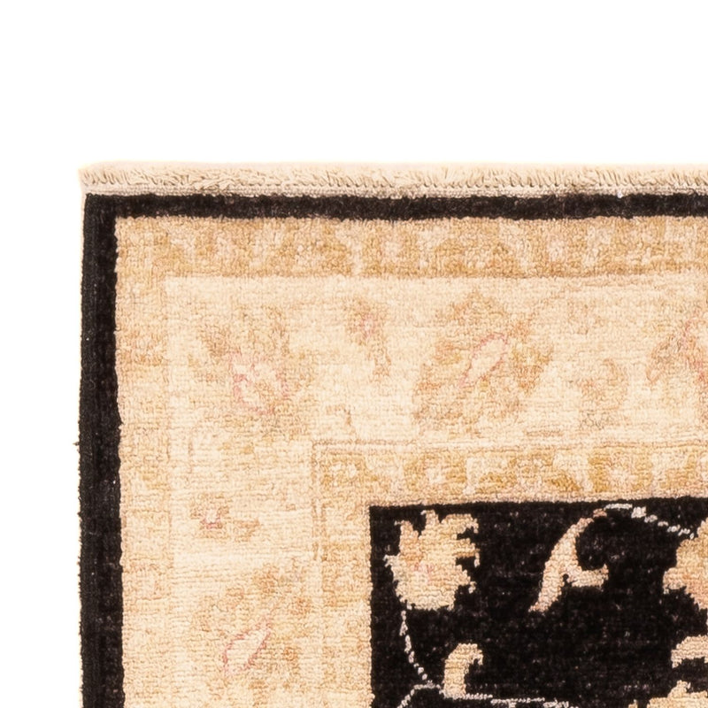 Loper Ziegler tapijt - 211 x 78 cm - zwart