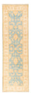 Loper Ziegler tapijt - 208 x 61 cm - turkoois