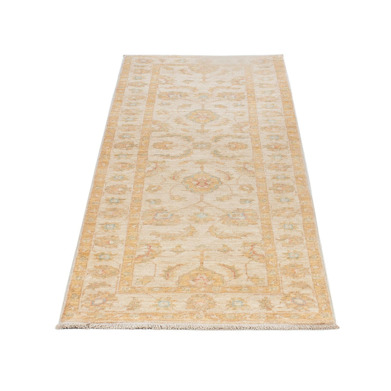 Loper Ziegler tapijt - 210 x 61 cm - beige