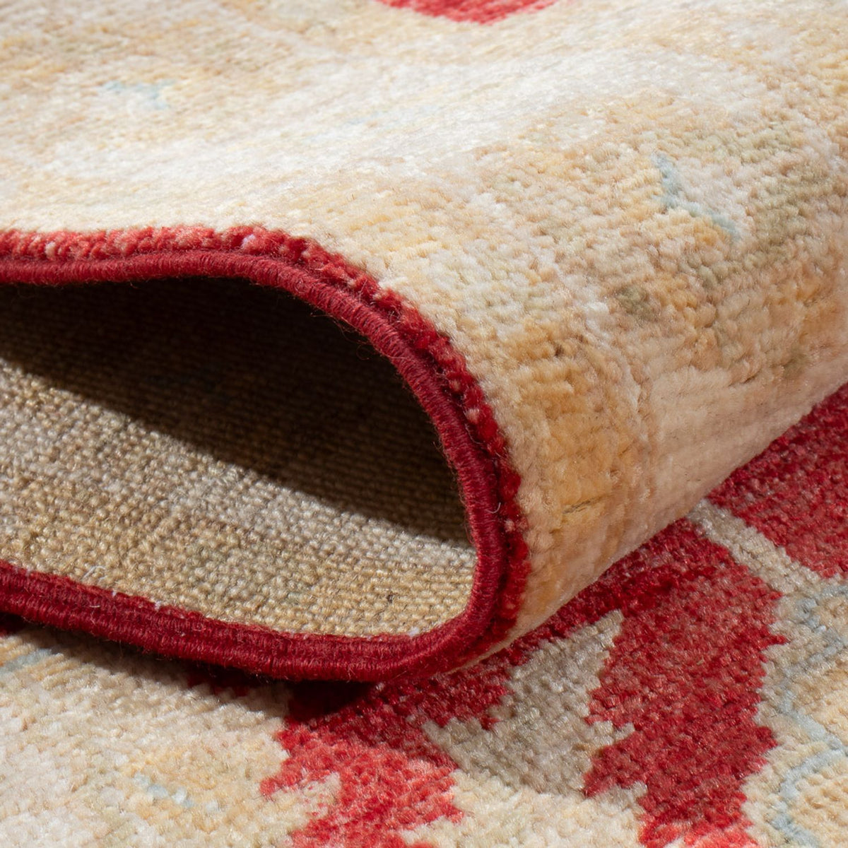 Loper Ziegler tapijt - 209 x 60 cm - rood