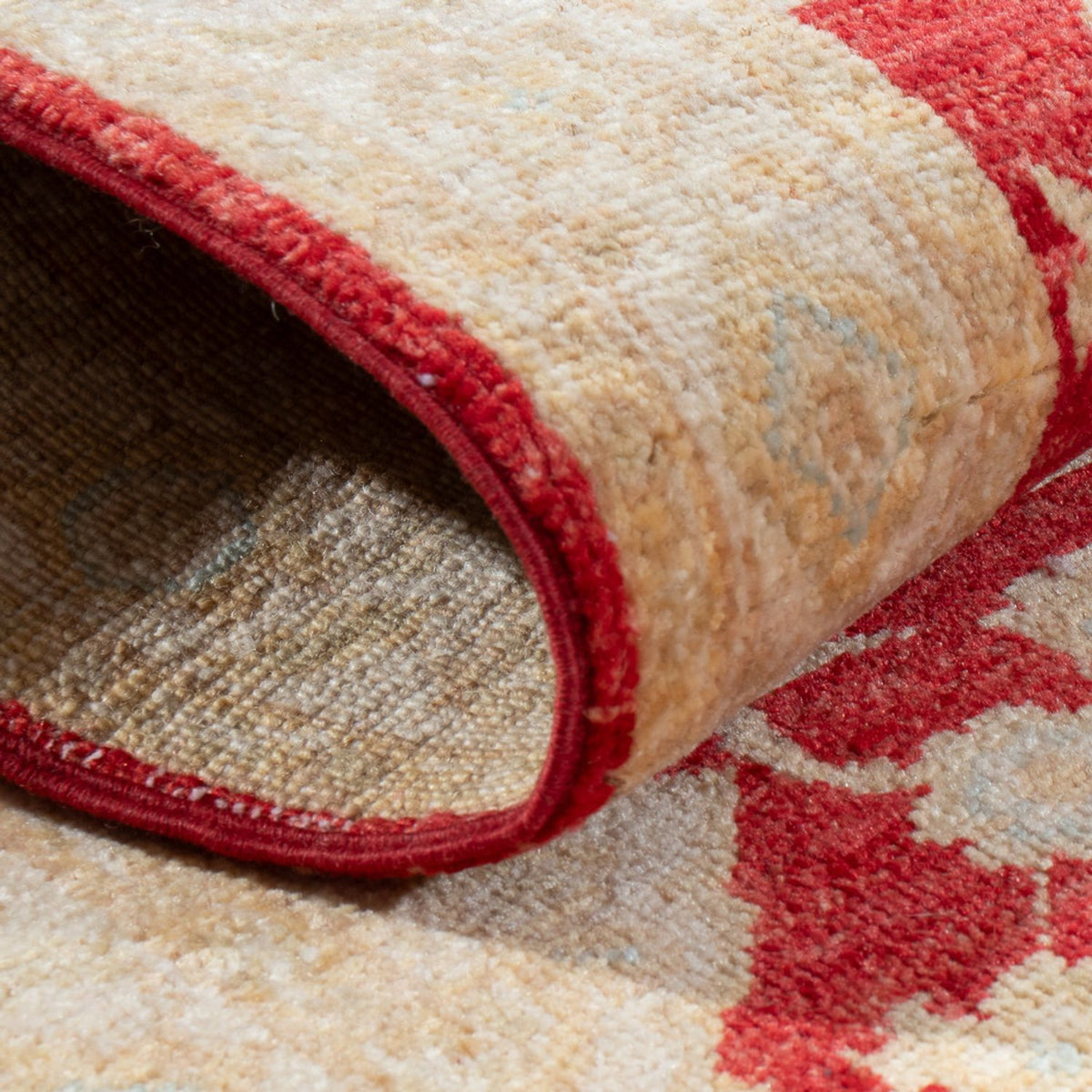 Loper Ziegler tapijt - 200 x 60 cm - rood