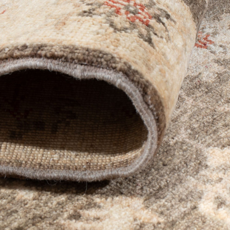 Loper Ziegler tapijt - 213 x 80 cm - olijfgroen