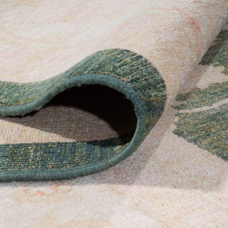 Ziegler tapijt - 404 x 307 cm - olijfgroen