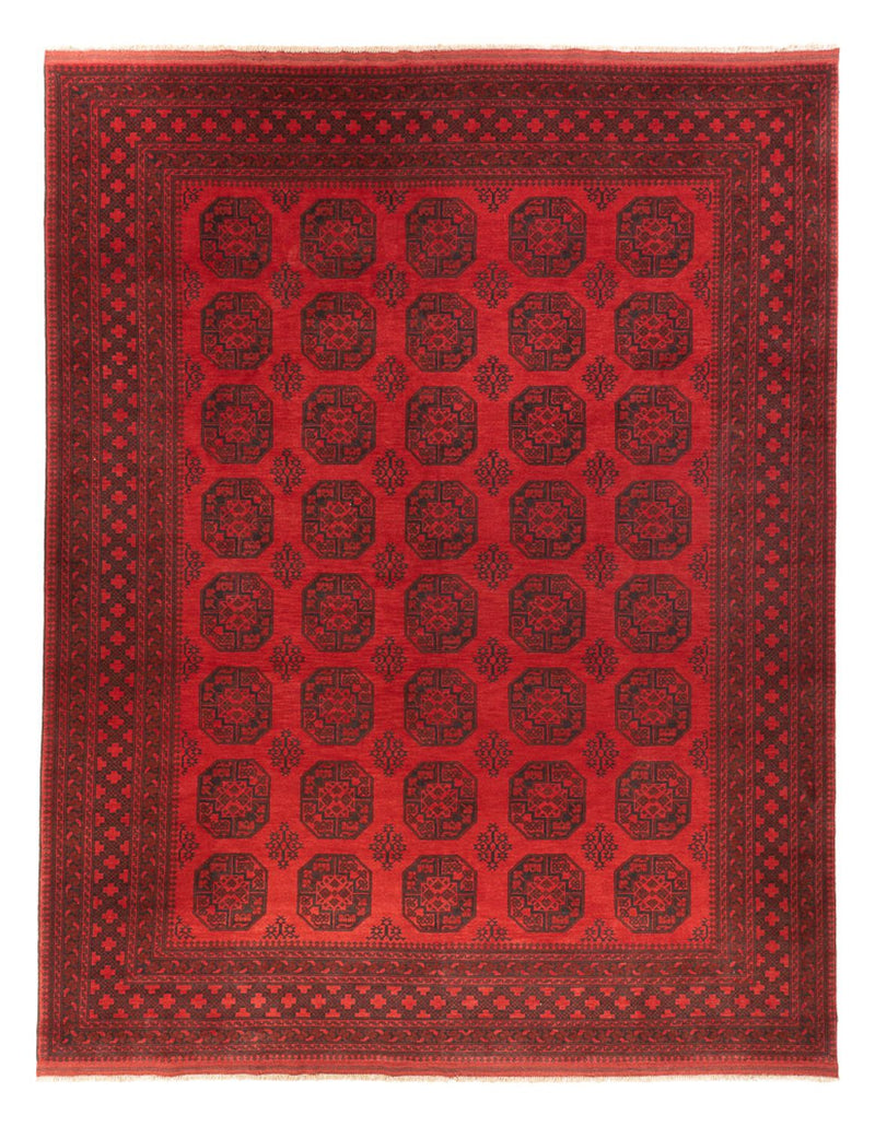 Afghaans tapijt - Filpa - 401 x 309 cm - rood