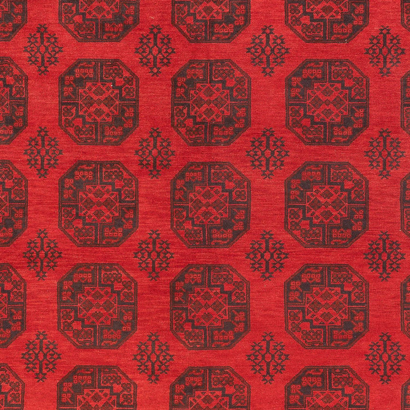 Afghaans tapijt - Filpa - 401 x 309 cm - rood