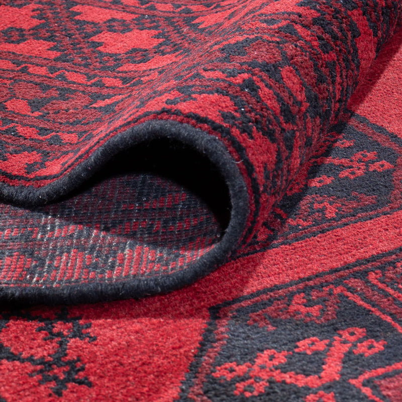 Afghaans tapijt - Filpa - 384 x 295 cm - rood