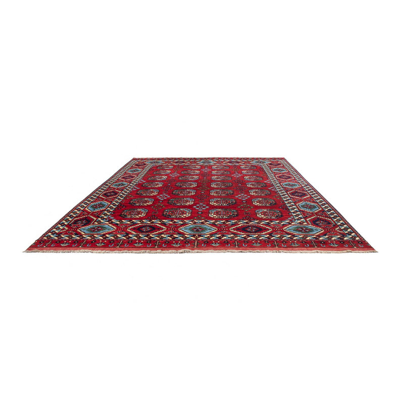 Afghaans tapijt - 398 x 309 cm - rood