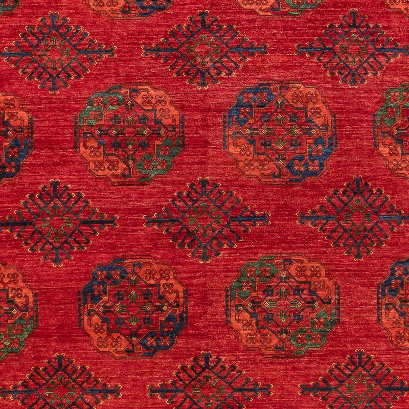 Afghaans tapijt - 406 x 304 cm - rood