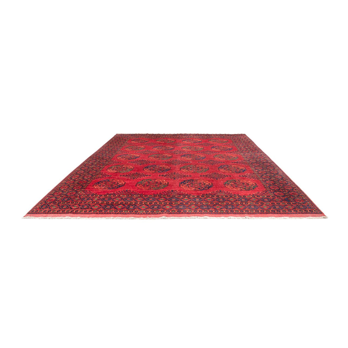 Afghaans tapijt - 406 x 304 cm - rood