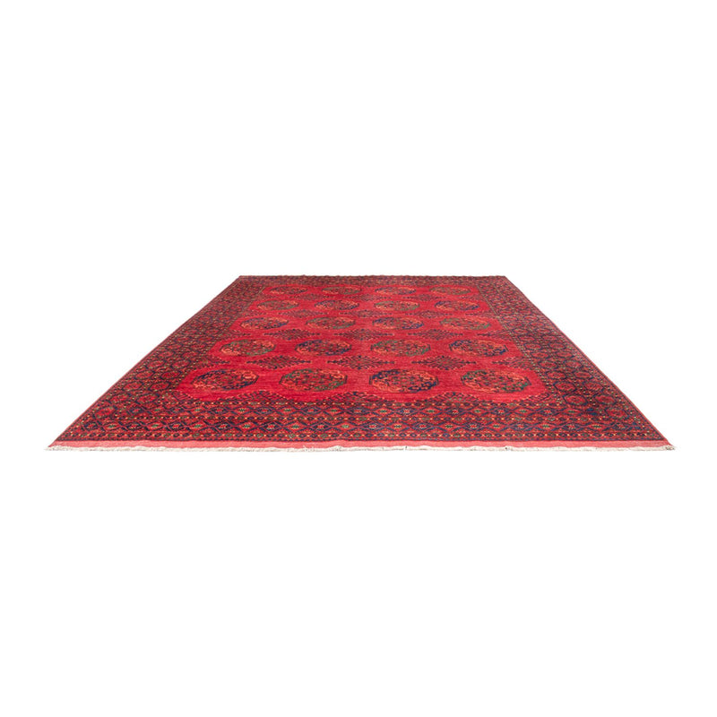 Afghaans tapijt - 406 x 304 cm - rood