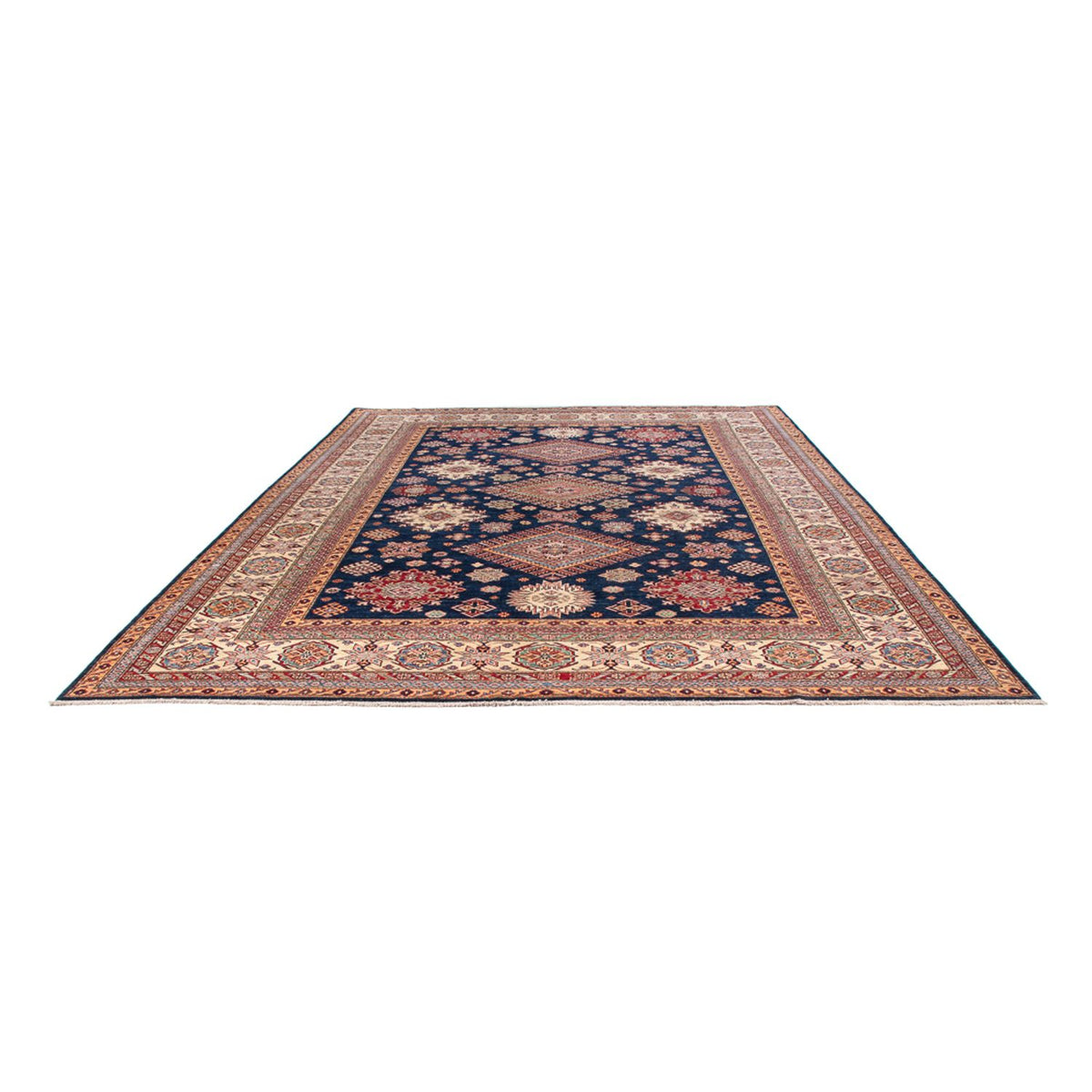 Ziegler Tapijt - Kazak - 410 x 305 cm - donkerblauw