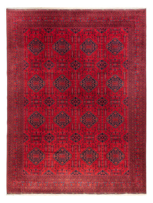 Afghaans tapijt - 397 x 295 cm - rood