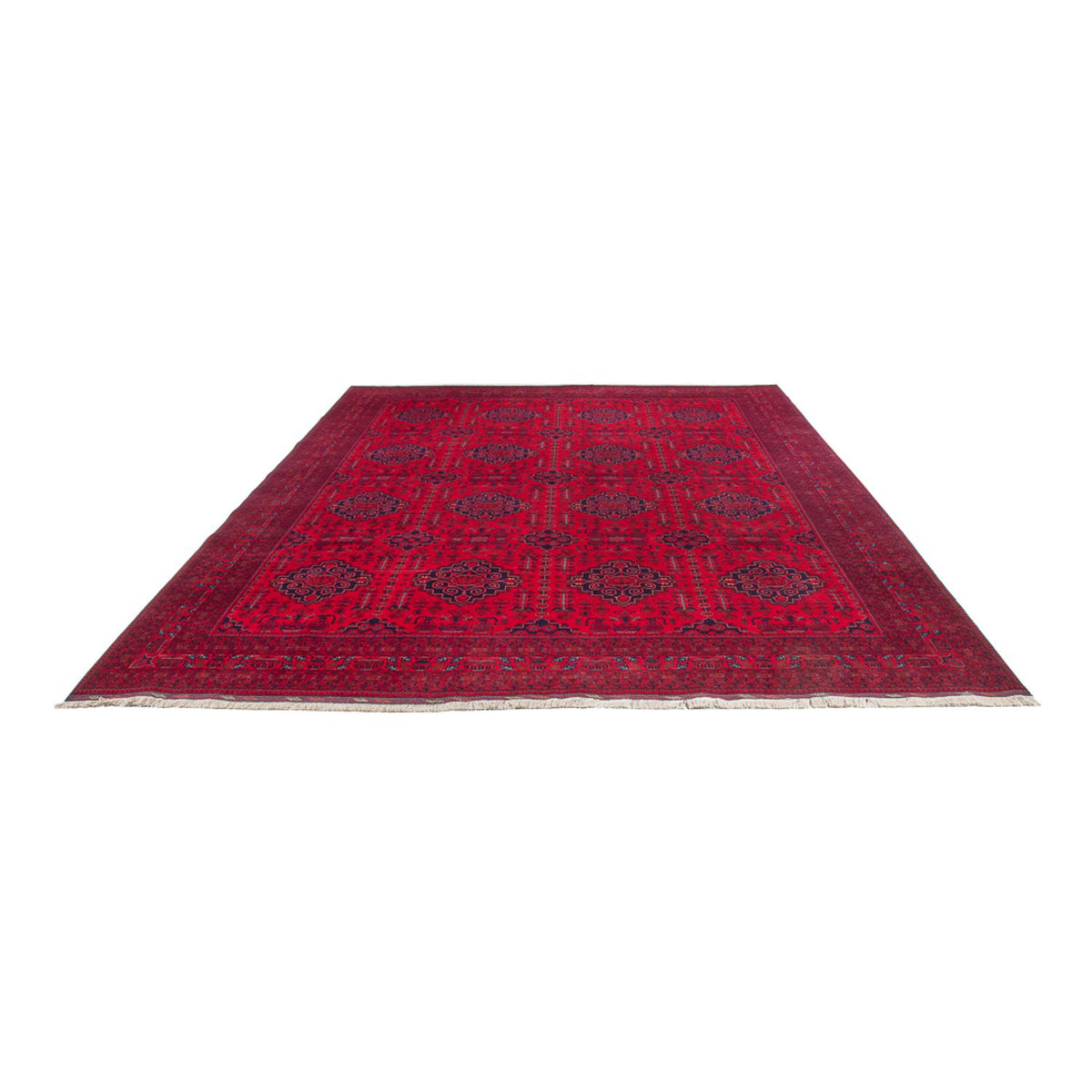 Afghaans tapijt - 397 x 295 cm - rood