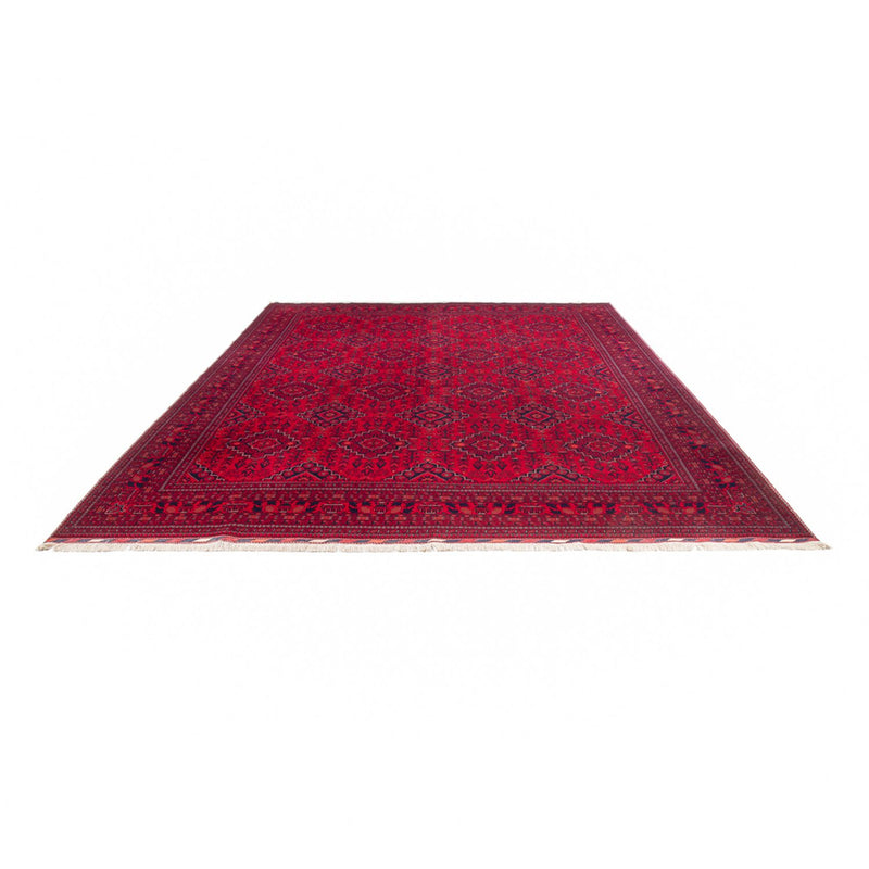 Afghaans tapijt - 396 x 297 cm - rood