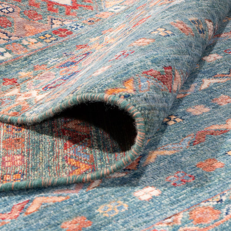 Ziegler Tapijt - Shal - 389 x 296 cm - benzine blauw