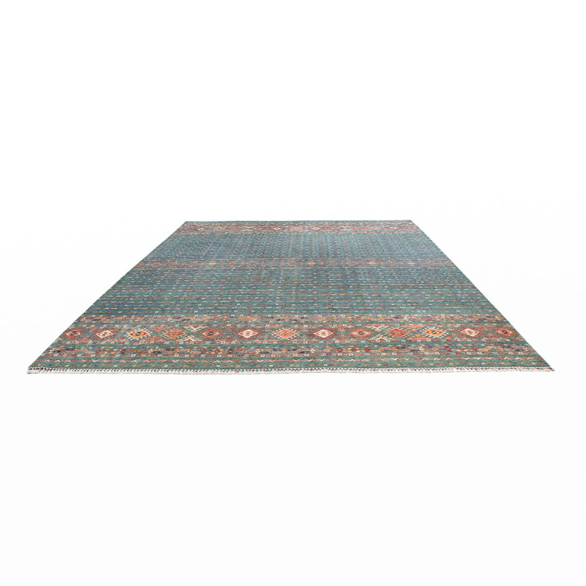 Ziegler Tapijt - Shal - 389 x 296 cm - benzine blauw