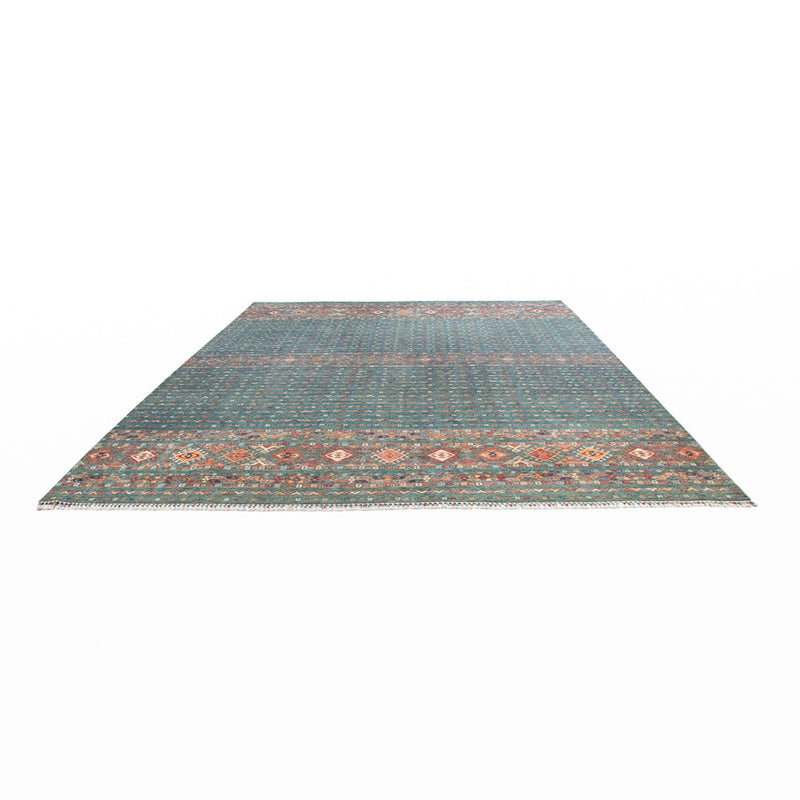 Ziegler Tapijt - Shal - 389 x 296 cm - benzine blauw