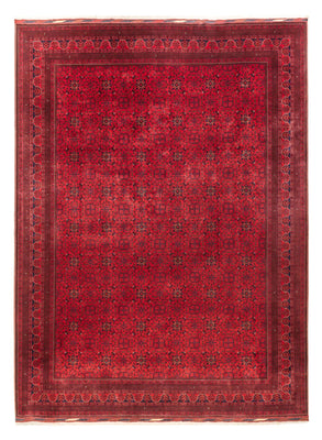 Afghaans tapijt - 404 x 298 cm - rood