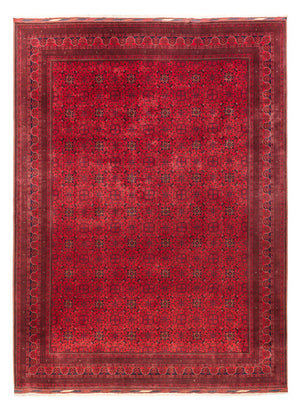 Afghaans tapijt - 404 x 298 cm - rood